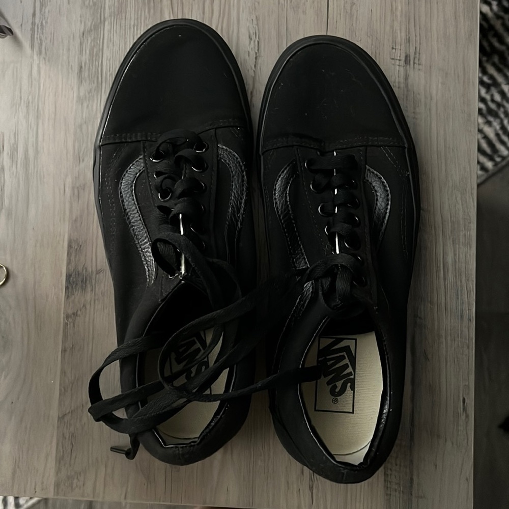 all Black Vans